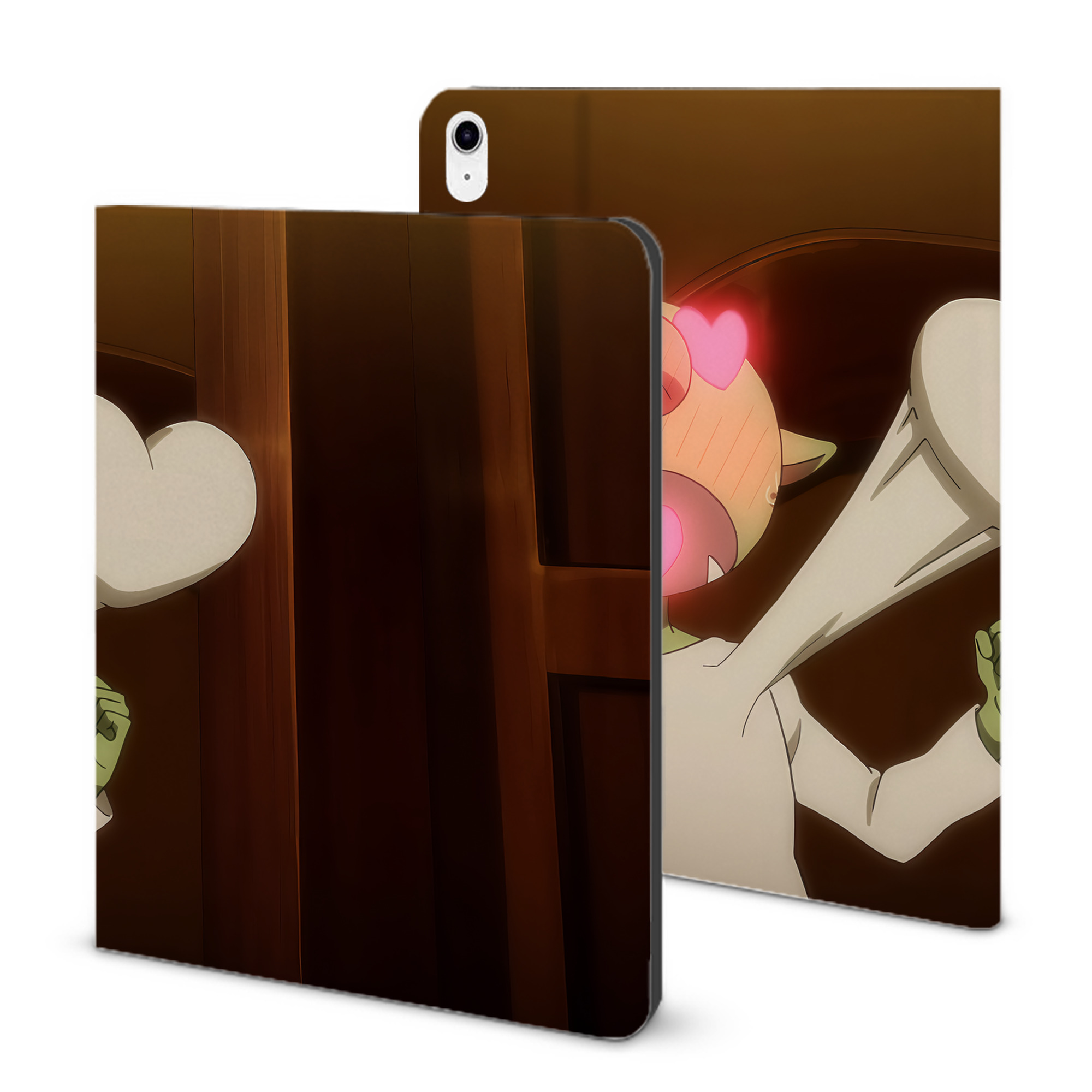 （画像用） 転スラ Regarding Reincarnated to Slime IPad ケース ブック型 PUレザー TPU 耐衝撃 軽量 薄型 ペン収納なし 全面保護 IPad 各モデル対応